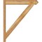 Ekena Millwork Traditional Arts & Crafts Rough Sawn Outlooker, Western Red Cedar, 6"W x 34"D x 40"H OUT06X34X40TRA03RWR - alternate 3